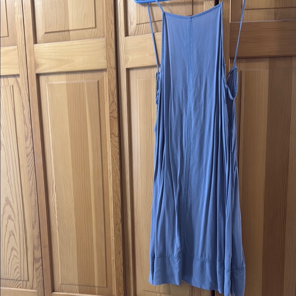 Free People Blue Mini Dress